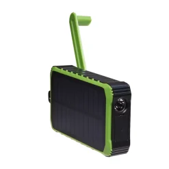 Outlet Denver Powerbank - 10.000 Mah - Solceller Og Dynamo
