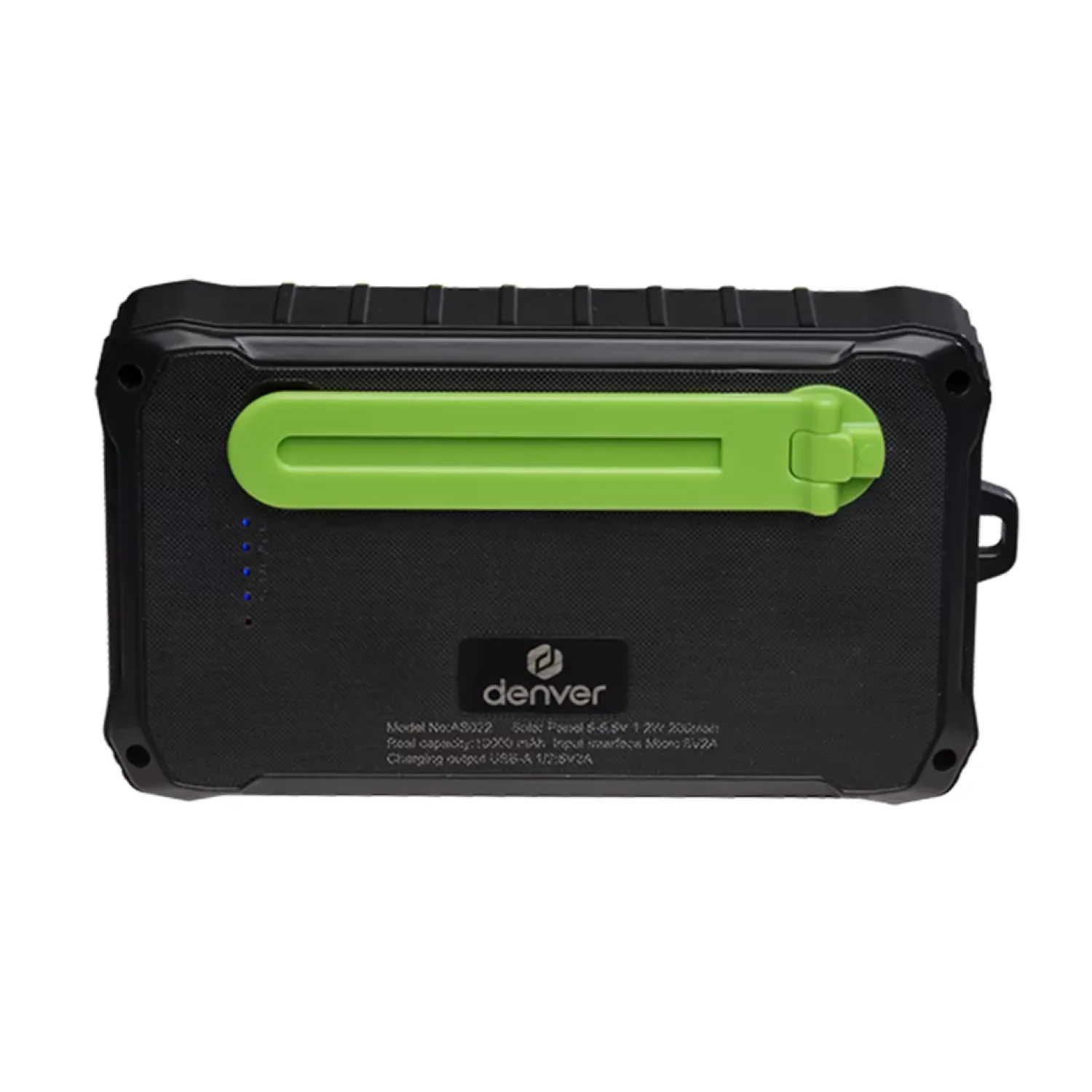 Outlet Denver Powerbank - 10.000 Mah - Solceller Og Dynamo