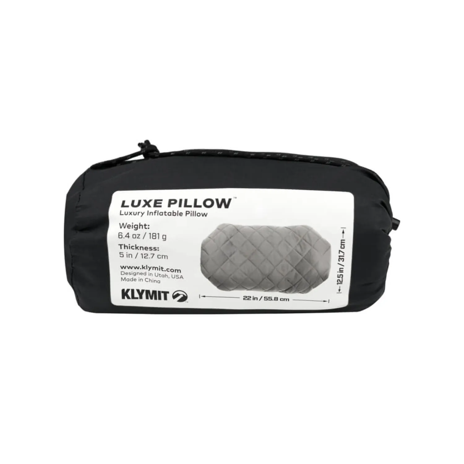 Clearance Klymit Pude - Luxe - Gra