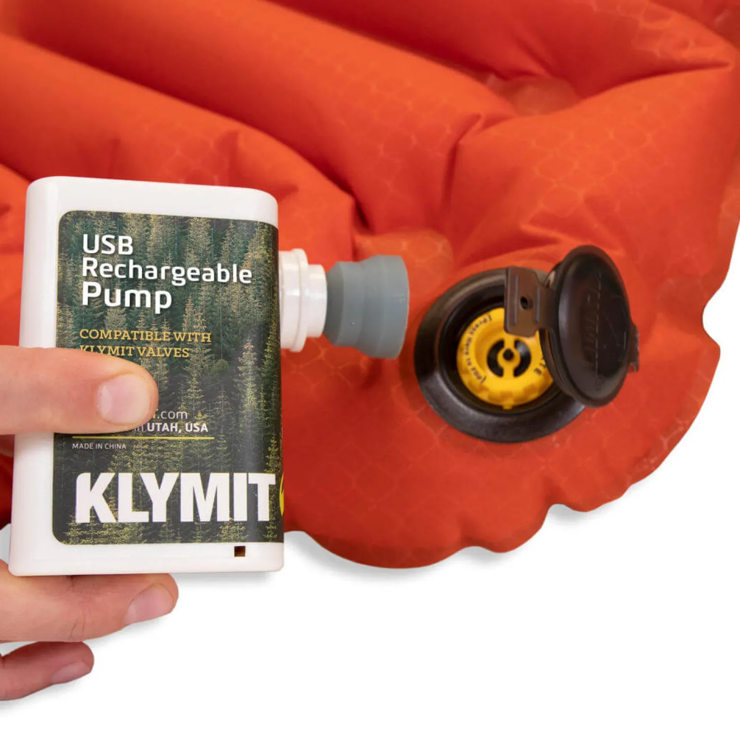 Store Klymit Pumpe Til Liggeunderlag - Usb - Genopladelig