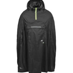 Cheap Trespass Qikpac Poncho - Vandtaet - Sort