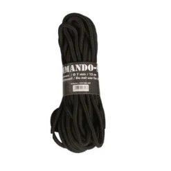 Shop Mil-Tec Reb - 15 Meter - 7 Mm - Sort