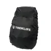 Outlet Treklife Regnslag Til Rygsaek - 35-50 Liter - Sort