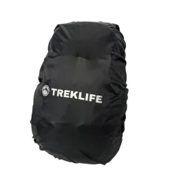 Outlet Treklife Regnslag Til Rygsaek - 35-50 Liter - Sort