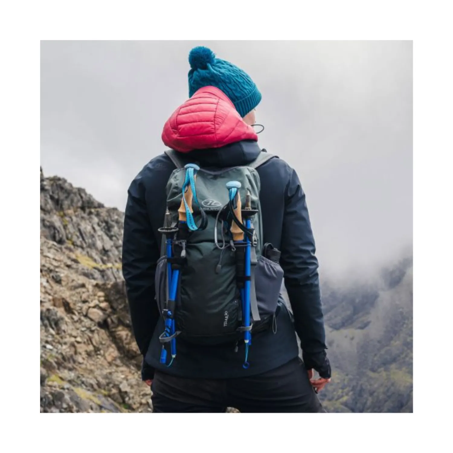 Cheap Highlander Rygsaek Til Kvinder - Trail 30 Liter - Sort