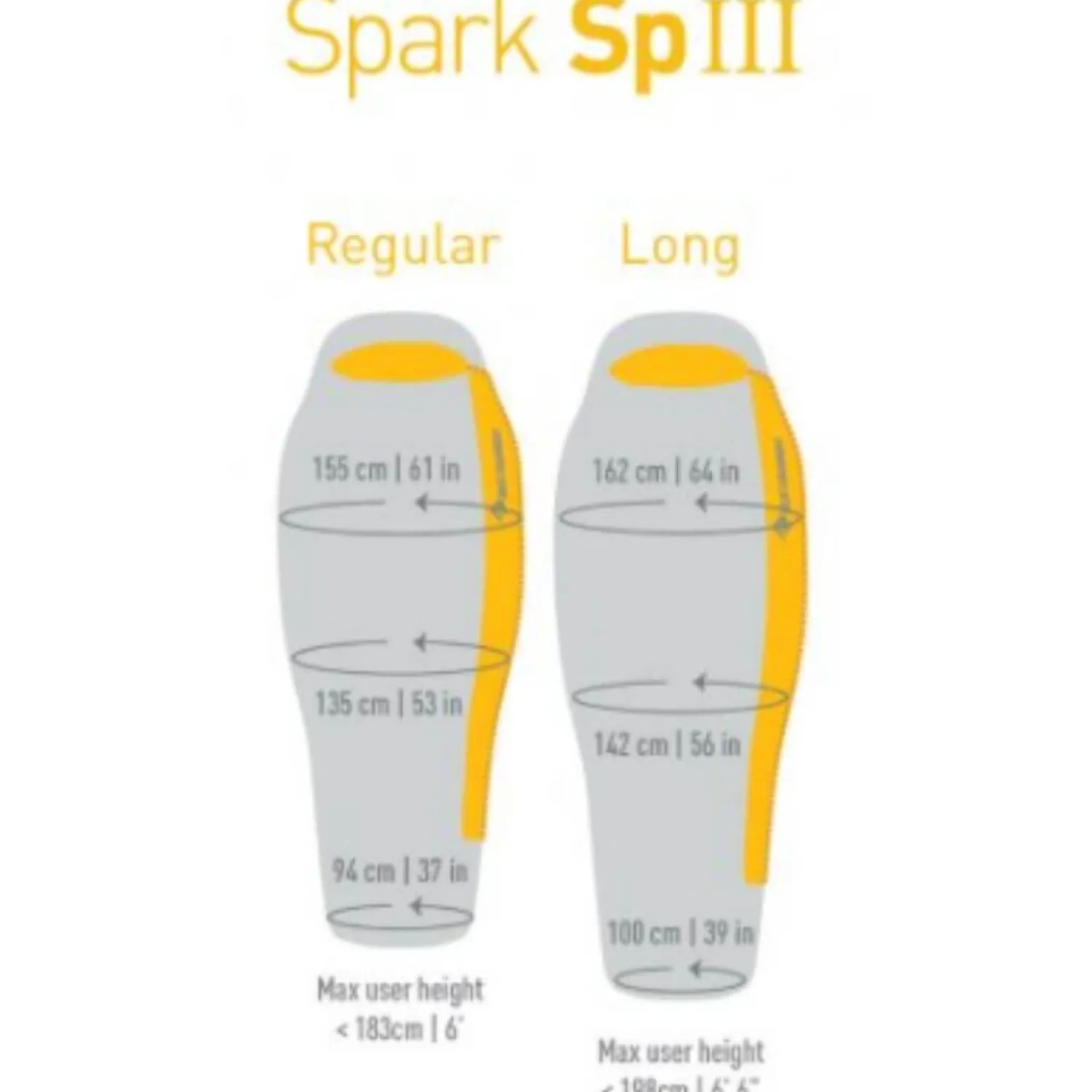 Outlet Sea To Summit Sovepose - Spark Sp3 - Left Zip - Regular