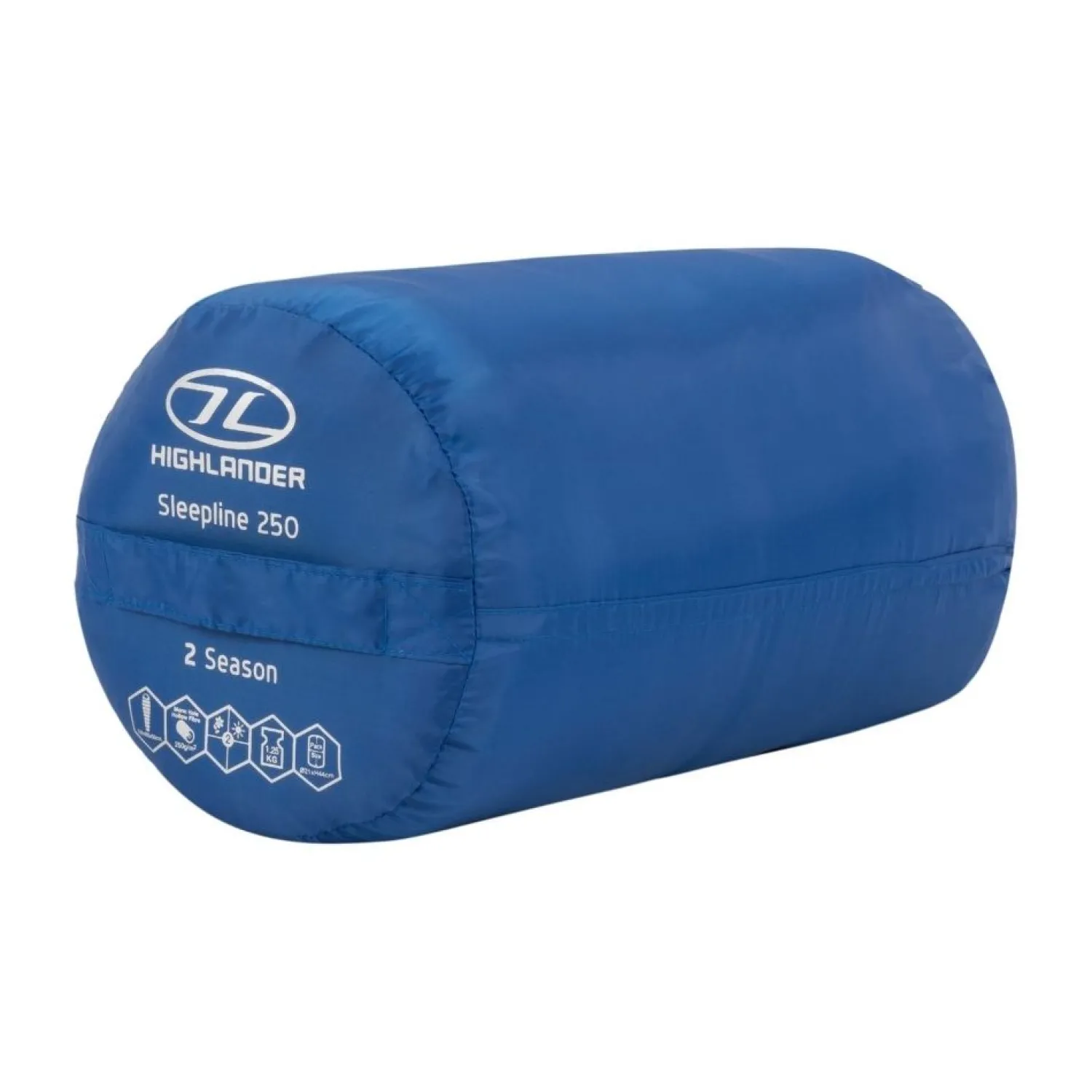 Cheap Highlander Sovepose - Sleepline 250 Rectangular - Bla