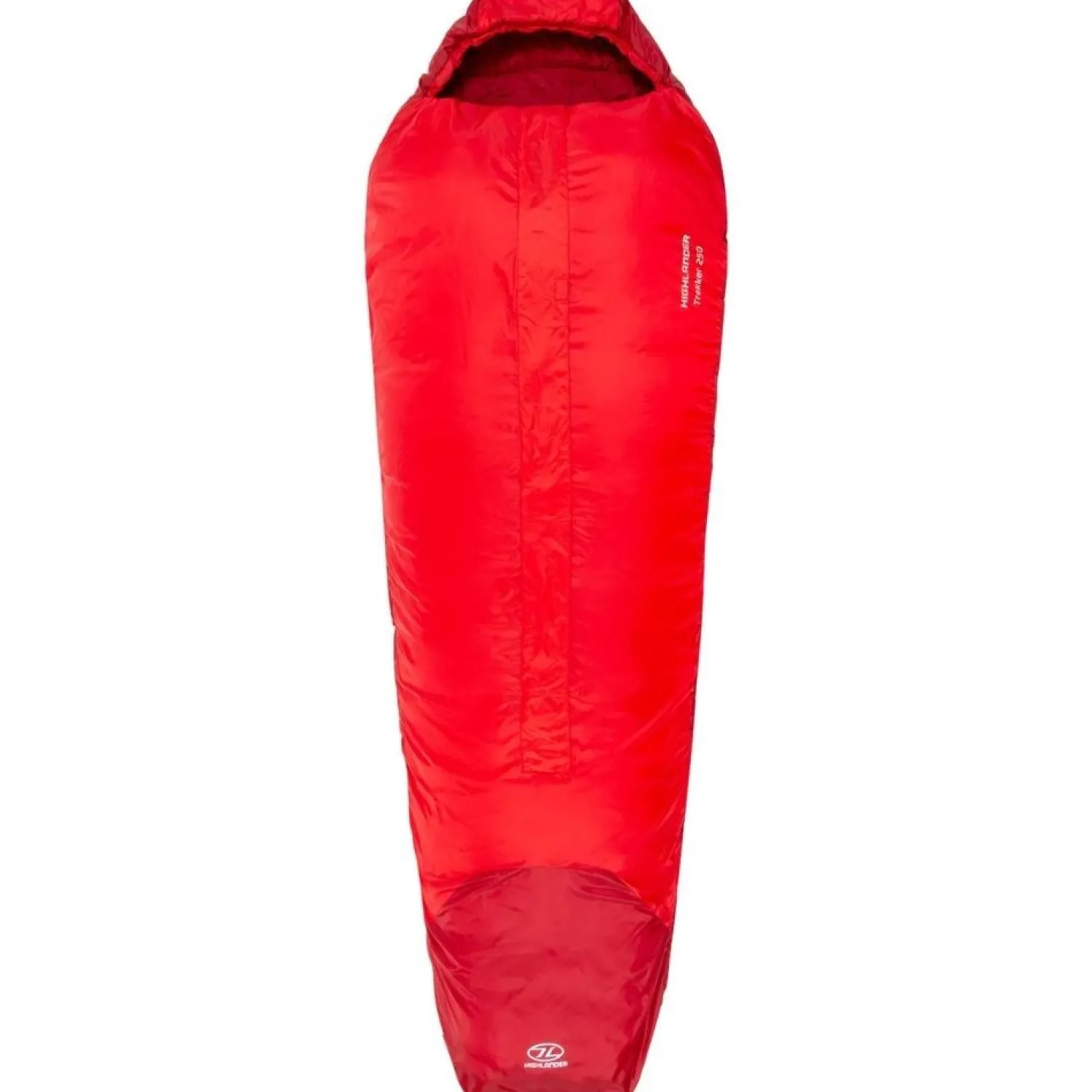 Store Highlander Sovepose - Trekker 250 - 3-Sæsons - Rod
