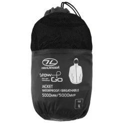Fashion Highlander Stow&Go Jakke - Vandtaet - Sort