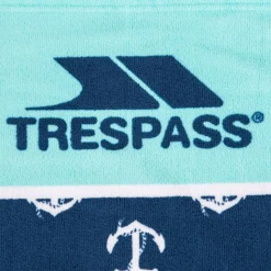 Online Trespass Strandhandklaede - Hightide - 160X80 Cm - Bla