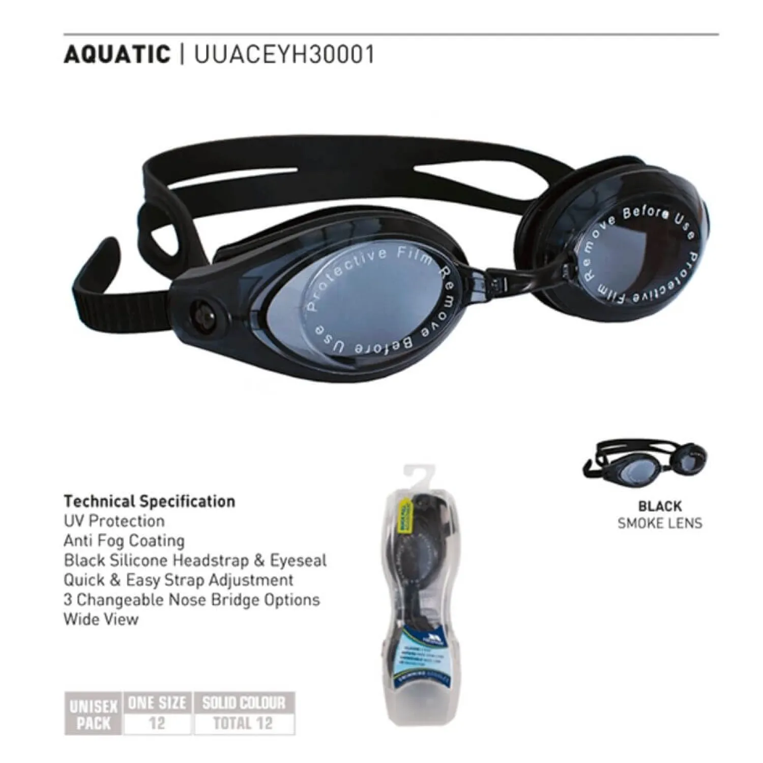 Outlet Trespass Svommebriller - Aquatic