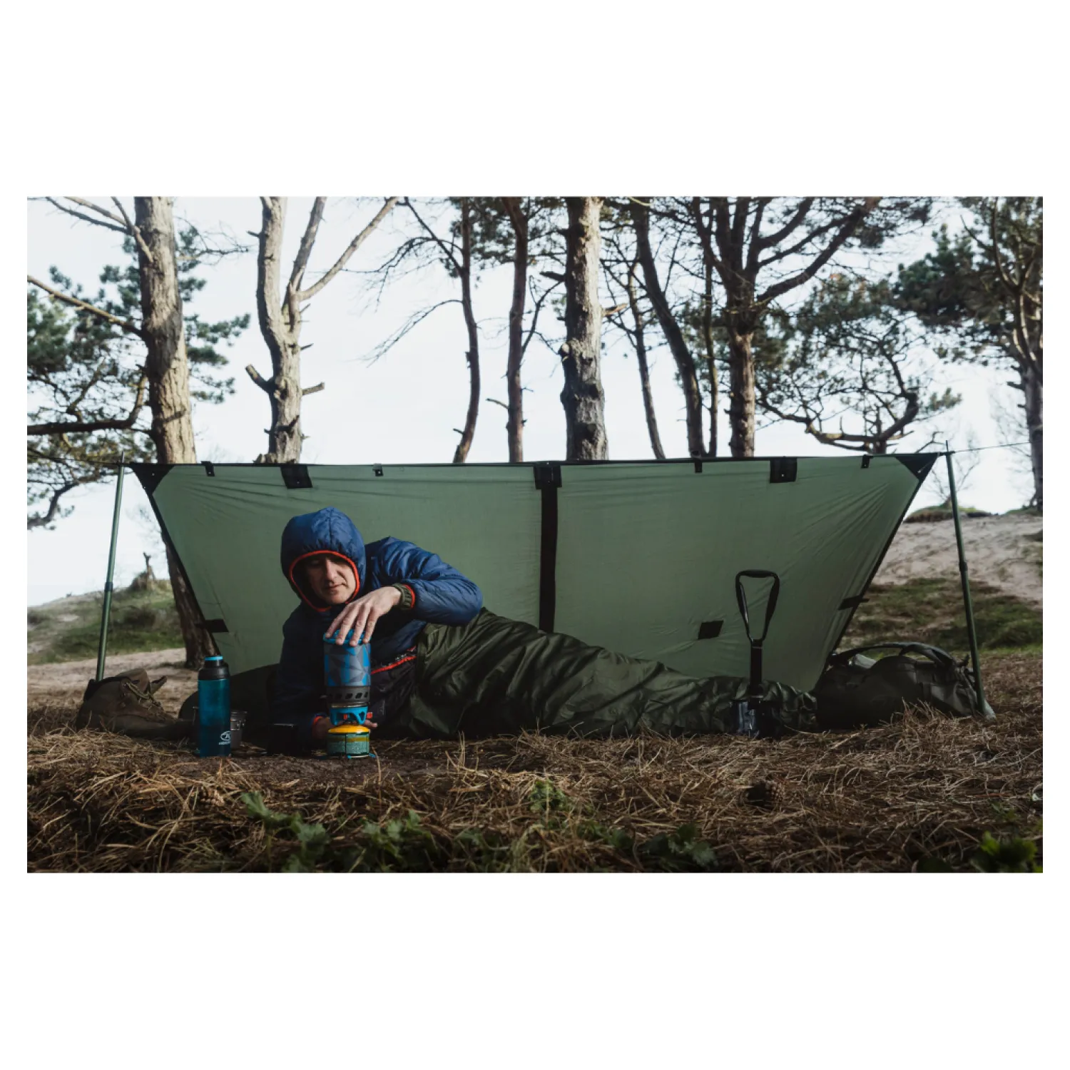 New Highlander Tarp - Basha - 2,5 X 1,7 M
