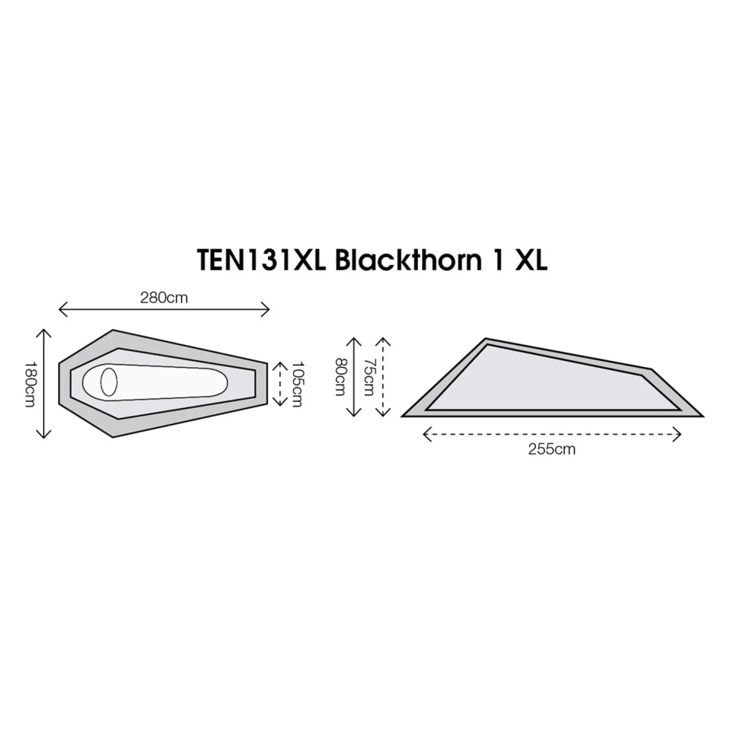 New Highlander Telt - Blackthorn Xl - 1 Person