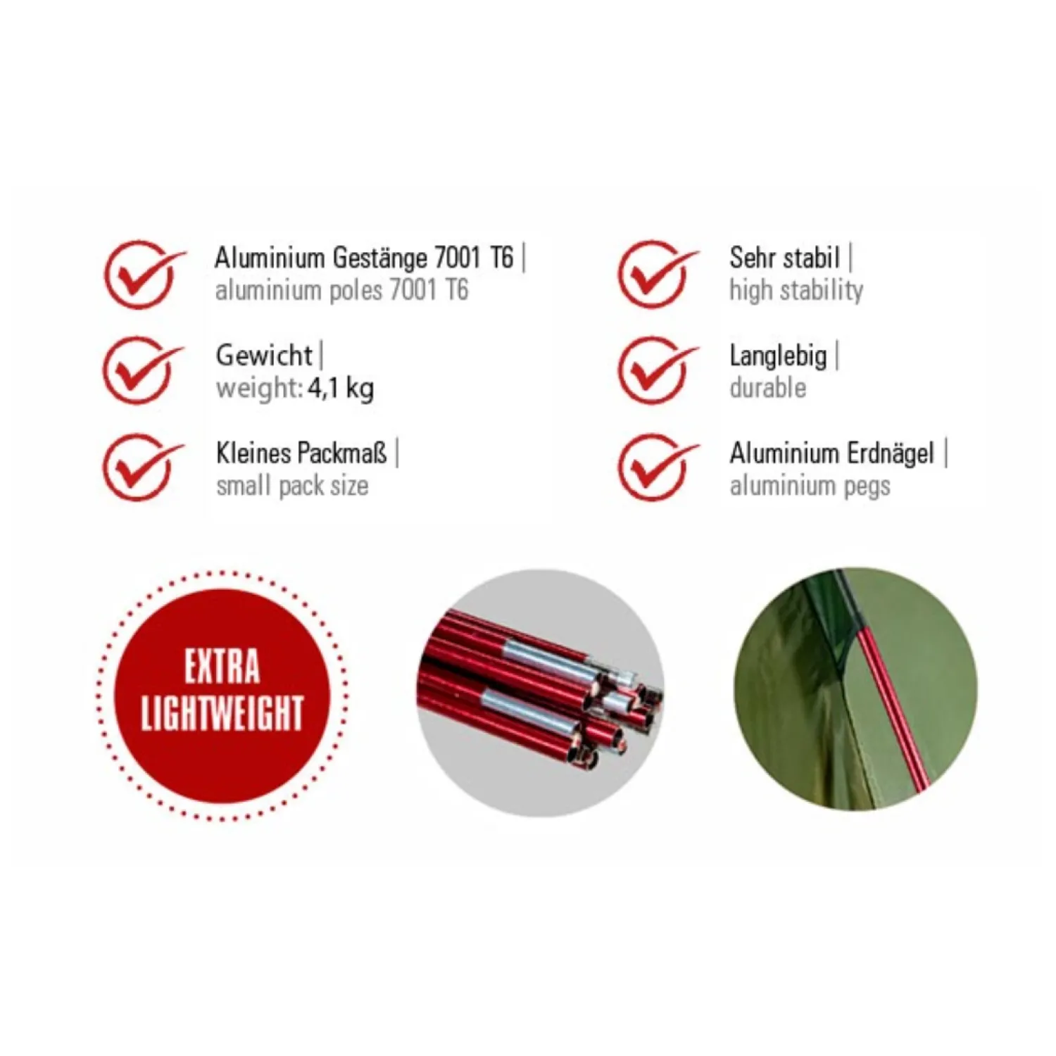 Online High Peak Telt - Falcon 3 Lw - 3 Personer