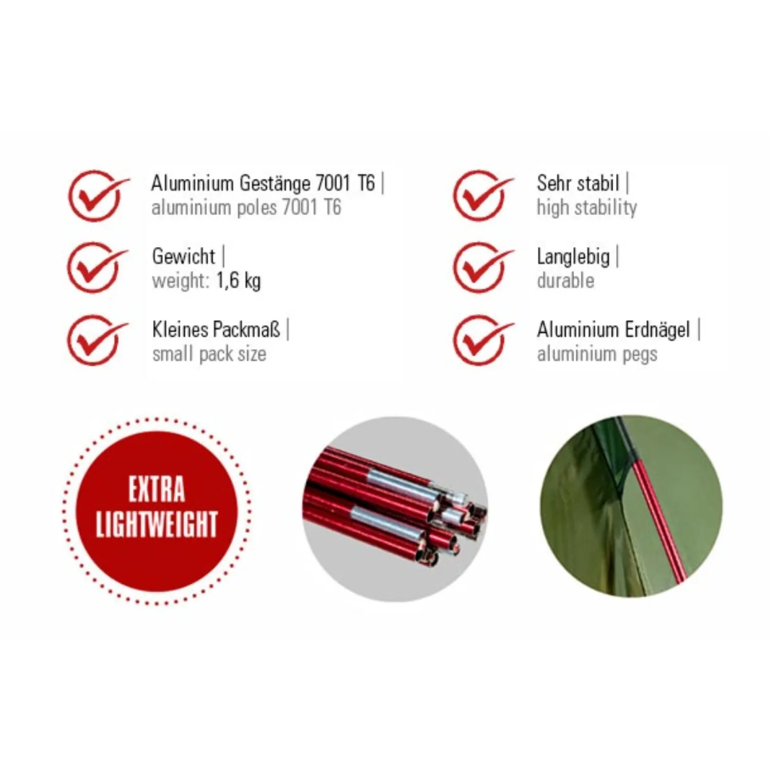 Clearance High Peak Telt - Siskin 2 Lw - 2 Personer