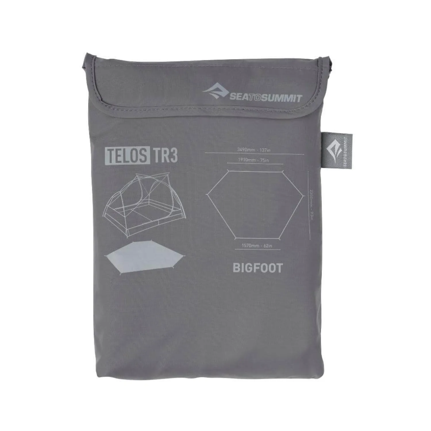 Outlet Sea To Summit Telt Footprint - Telos Tr2 Bigfoot - Gra