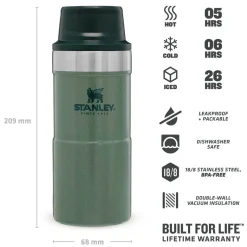 Clearance Stanley Termoflaske - Trigger-Action Travel Mug - 0.35L