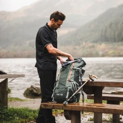 Online Trespass Trek Rygsaek - 66 Liter - Rod