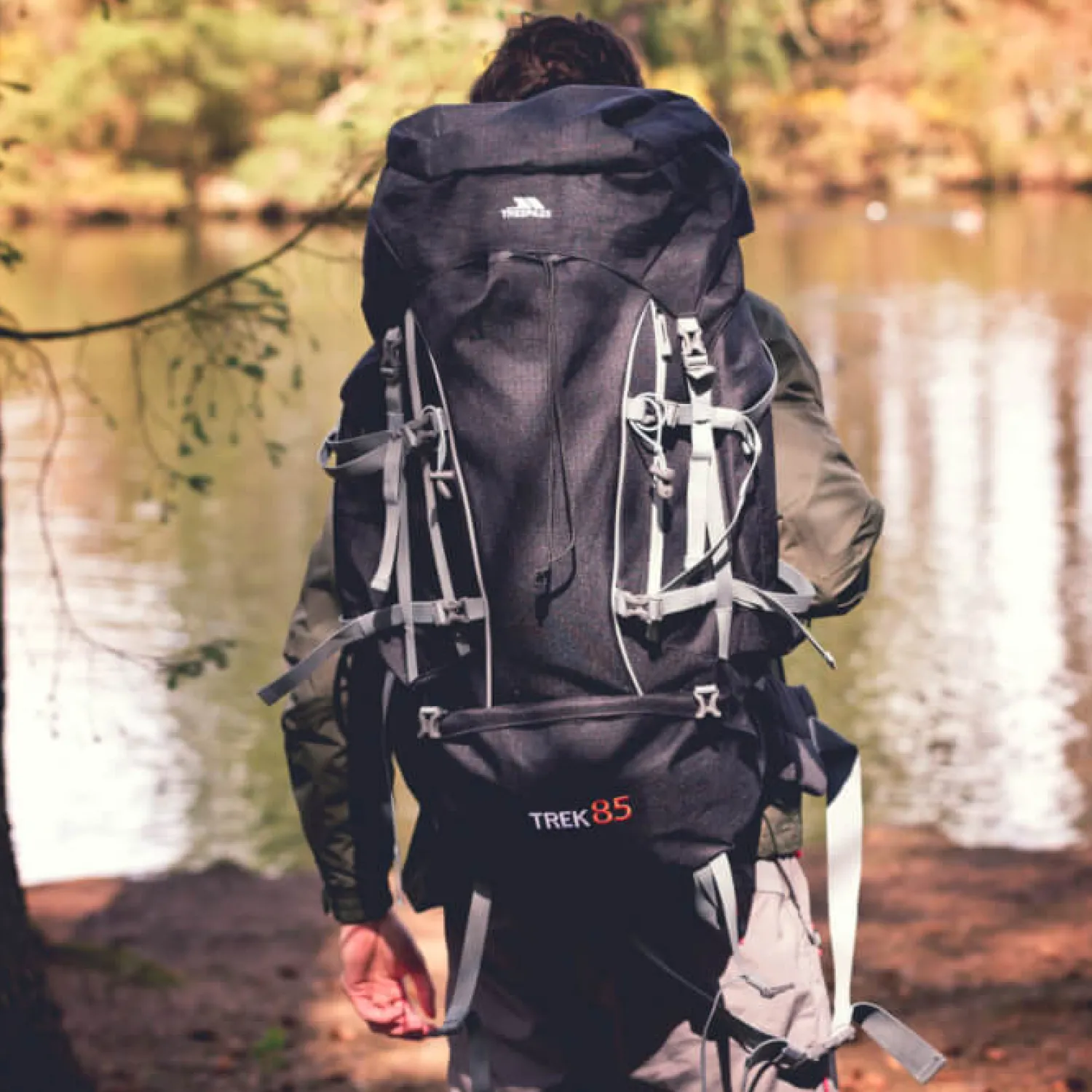 Best Trespass Trek Rygsaek - 85 Liter - Sort