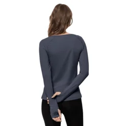 Store Jack Wolfskin Troje Til Dame - Tasman L/S W - Morkebla