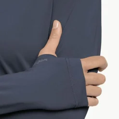 Store Jack Wolfskin Troje Til Dame - Tasman L/S W - Morkebla