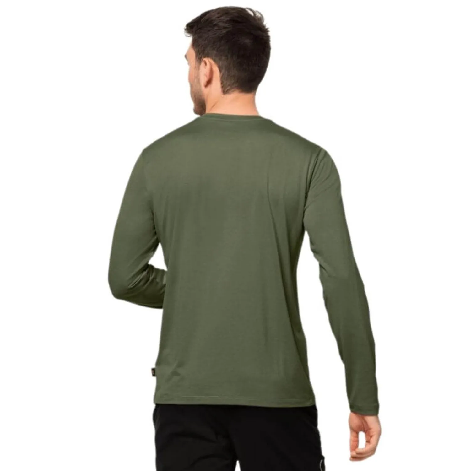 Store Jack Wolfskin Troje Til Herre - Sky Thermal Ls T M - Gron