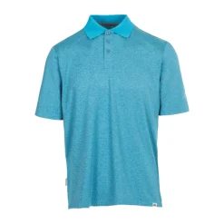 Discount Trespass T-Shirt Herre - Gedding Polo Quick-Dry - Lysebla