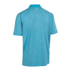 Discount Trespass T-Shirt Herre - Gedding Polo Quick-Dry - Lysebla