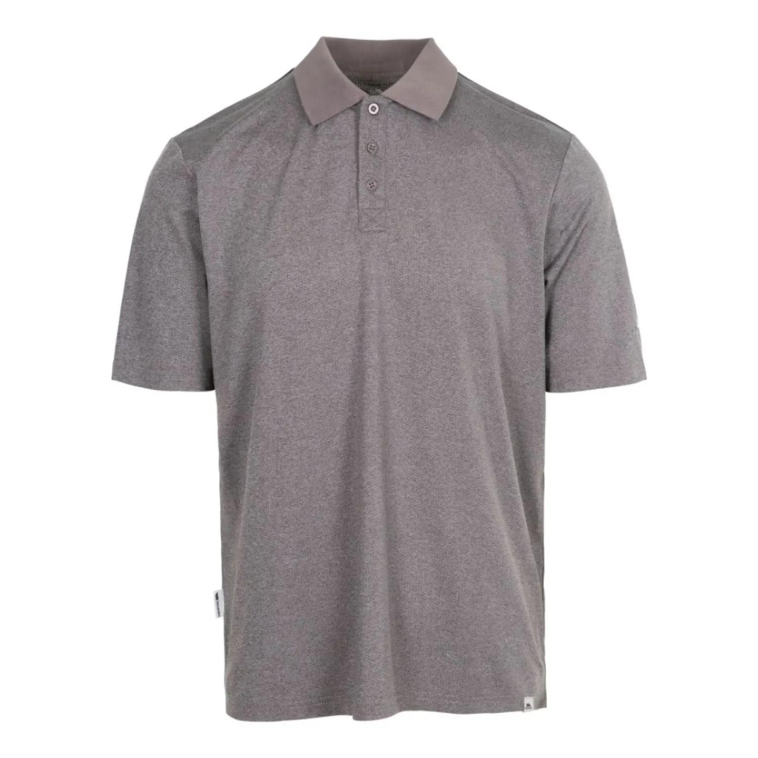 Store Trespass T-Shirt Herre - Gedding Polo Quick-Dry - Gra