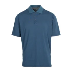Cheap Trespass T-Shirt Herre - Gedding Polo Quick-Dry - Morkebla