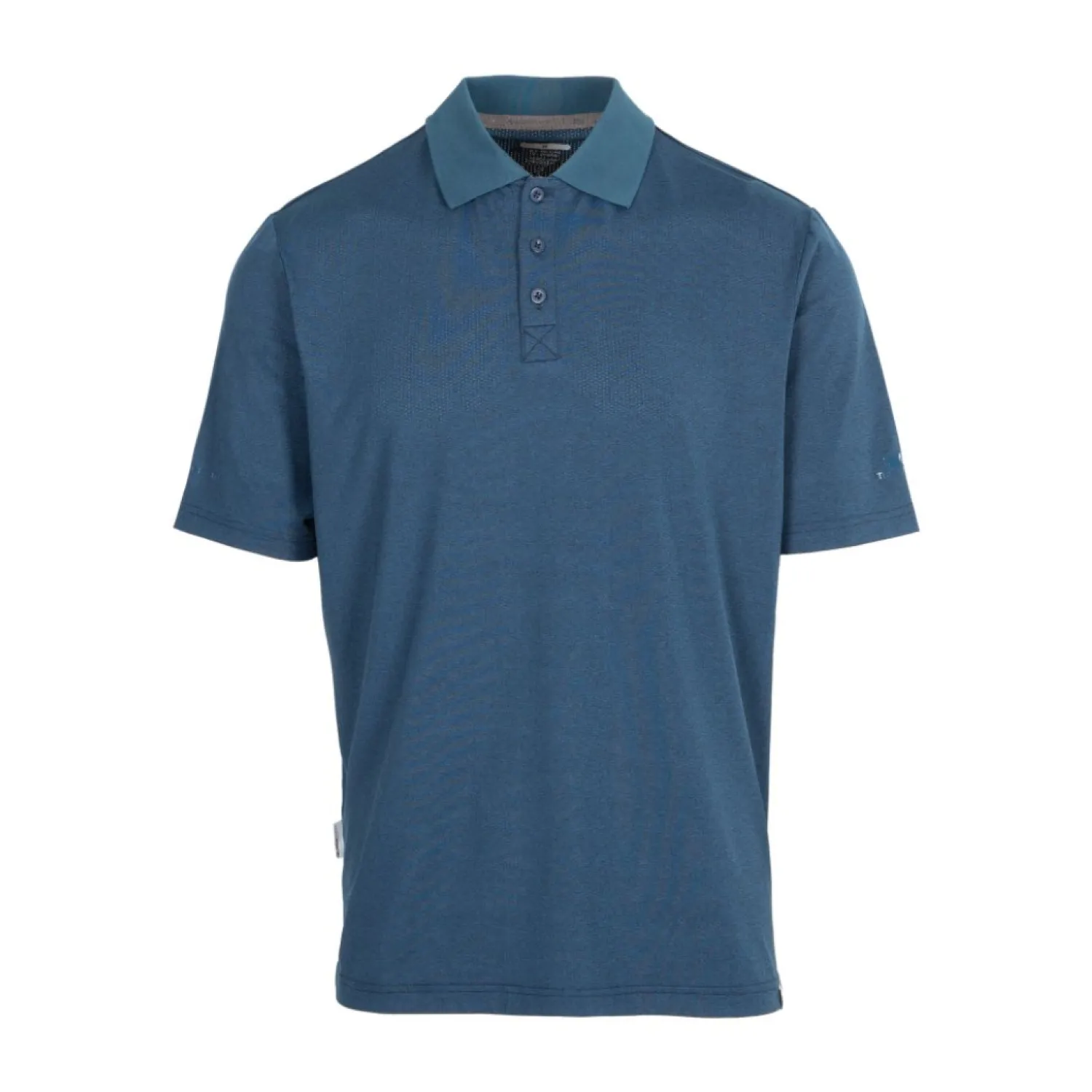 Cheap Trespass T-Shirt Herre - Gedding Polo Quick-Dry - Morkebla