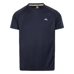 Fashion Trespass T-Shirt Herre - Nils Quick-Dry - Bla