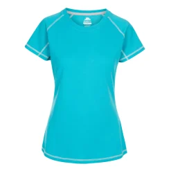 Cheap Trespass T-Shirt Til Kvinder - Viktoria - Lysebla (Kun Xs Tilbage)