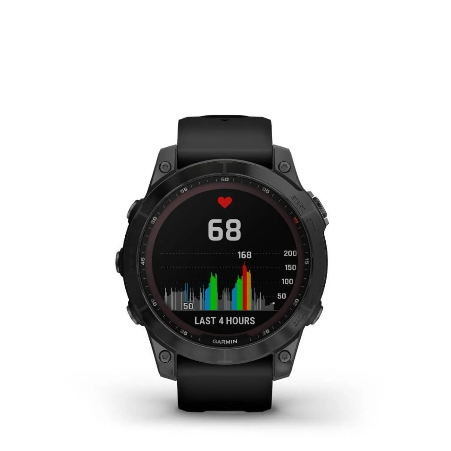 Store Garmin Ur - Fenix 7 Sapphire Solar - 47 Mm - Sort
