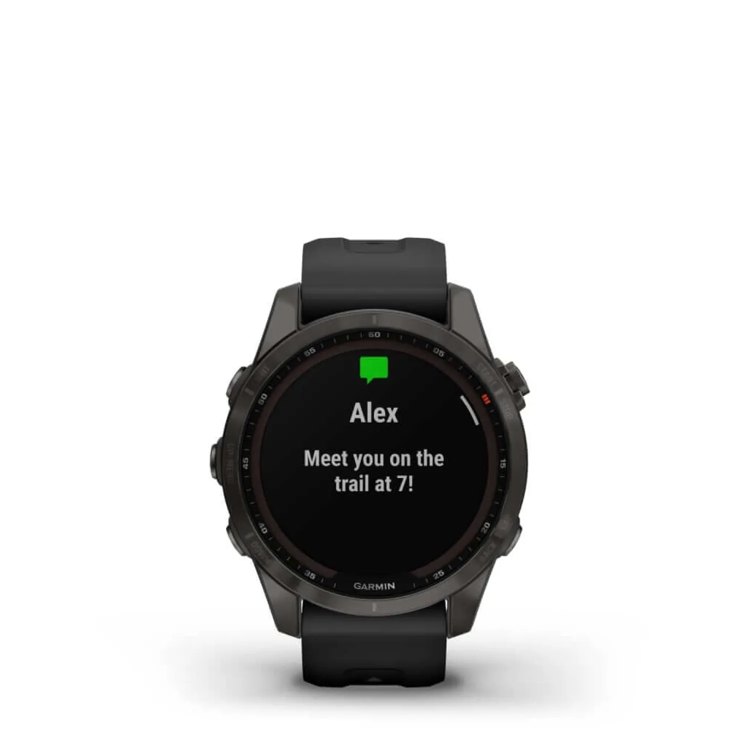 Discount Garmin Ur - Fenix 7S Sapphire Solar - 42 Mm - Sort