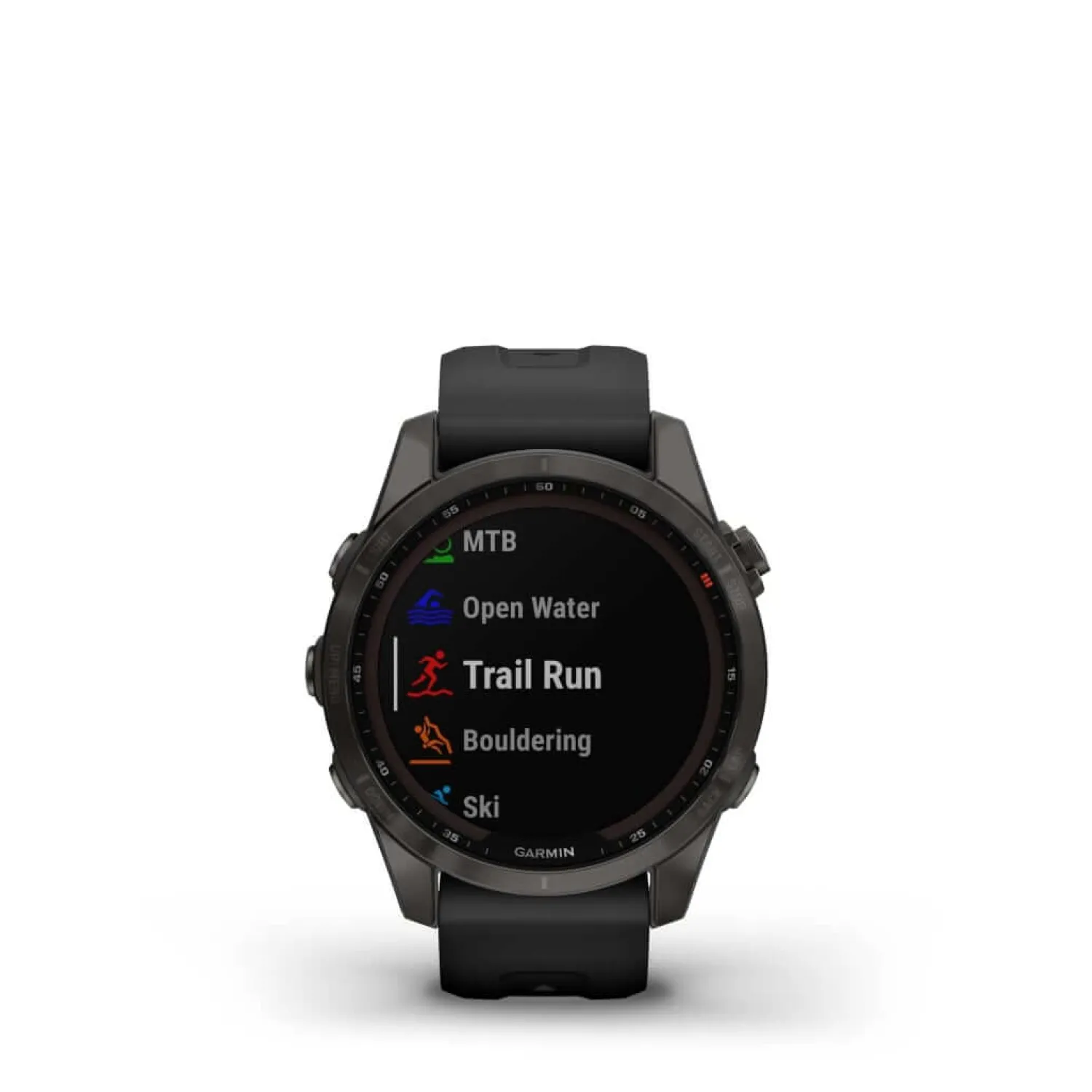 Discount Garmin Ur - Fenix 7S Sapphire Solar - 42 Mm - Sort
