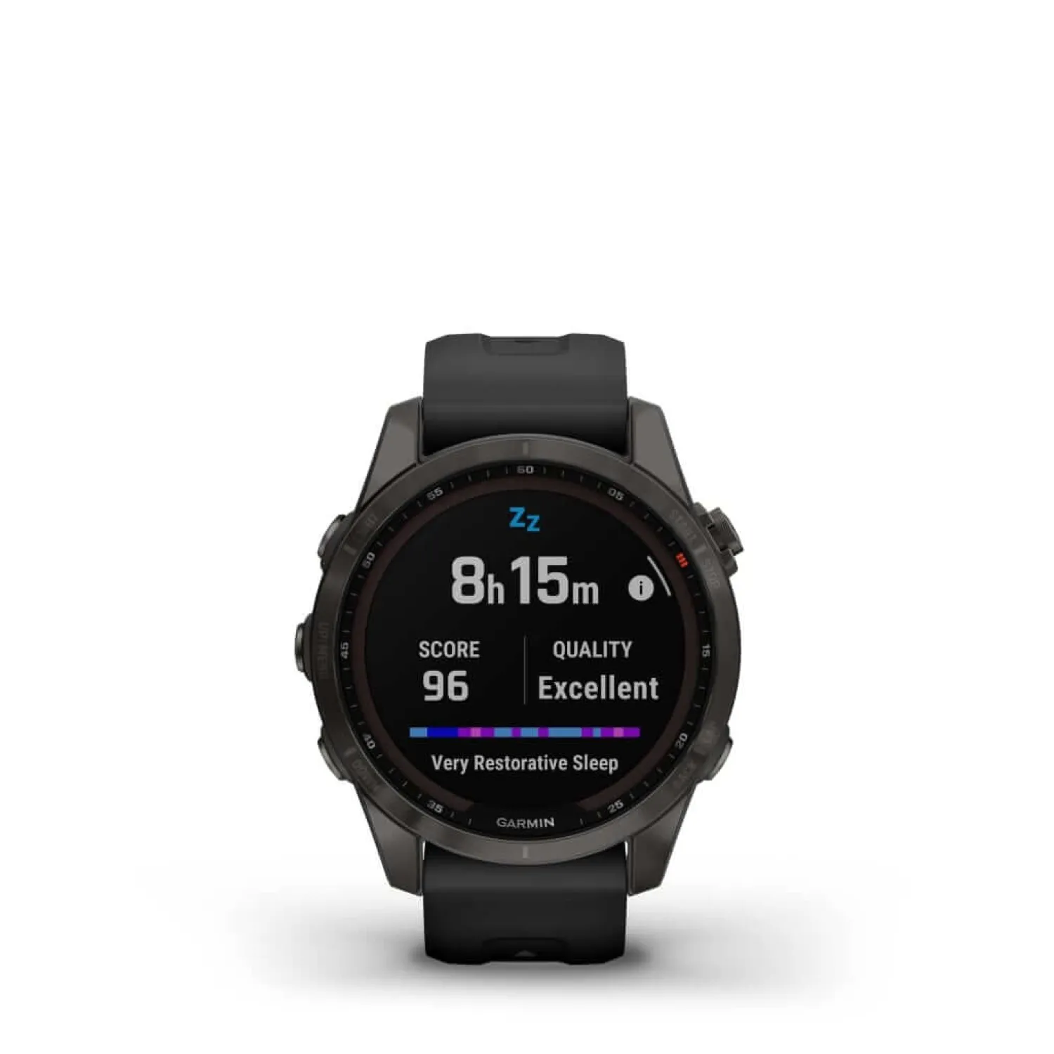 Discount Garmin Ur - Fenix 7S Sapphire Solar - 42 Mm - Sort