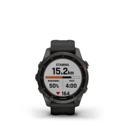 Discount Garmin Ur - Fenix 7S Sapphire Solar - 42 Mm - Sort