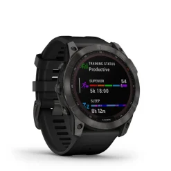 Shop Garmin Ur - Fenix 7X Sapphire Solar - 51 Mm - Sort