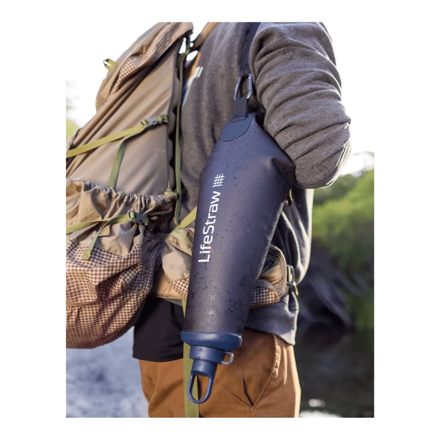 Store Lifestraw Vandfilter Blaere - Peak Compact Gravity Filter - 3 Liter