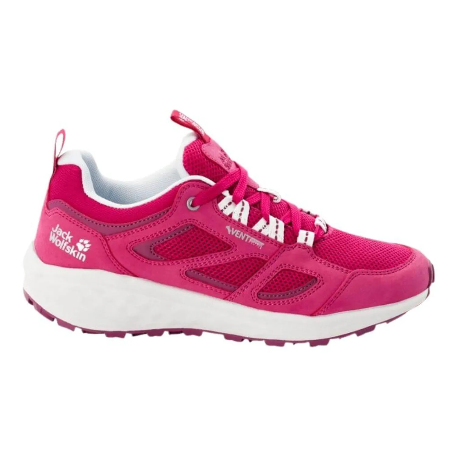 Outlet Jack Wolfskin Vandresko Til Dame - Vojo 3 Vent Low W - Pink