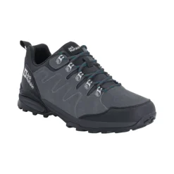 Store Jack Wolfskin Vandresko Til Maend - Refugio Texapore Low M - Gra-Sort