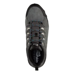 Store Jack Wolfskin Vandresko Til Maend - Refugio Texapore Low M - Gra-Sort
