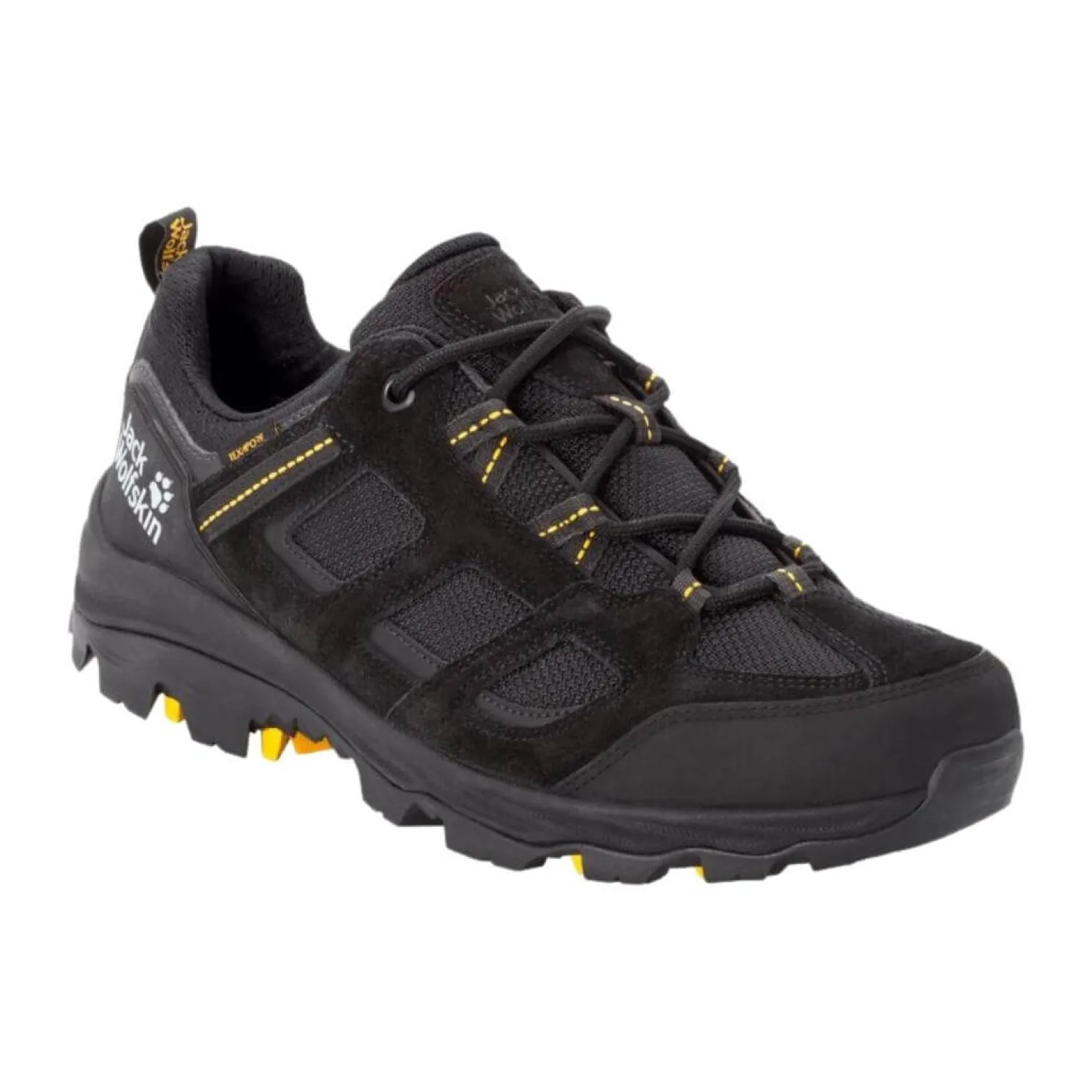 Outlet Jack Wolfskin Vandresko Til Maend - Vojo 3 Texapore Low M - Sort