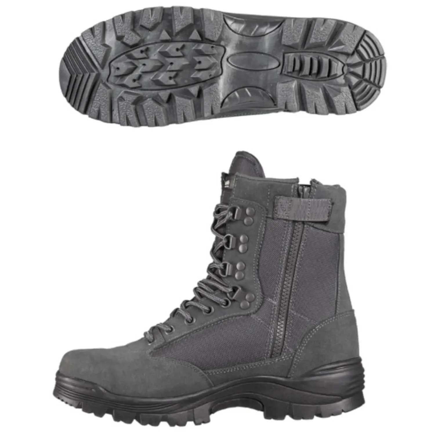 Best Sale Mil-Tec Vandrestøvler Med Lynlas - Tactical Boot - Gra