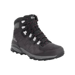 Best Jack Wolfskin Vandrestøvler Til Dame - Refugio Texapore Mid W - Sort