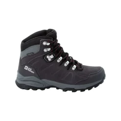 Best Jack Wolfskin Vandrestøvler Til Dame - Refugio Texapore Mid W - Sort