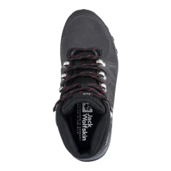 Best Jack Wolfskin Vandrestøvler Til Dame - Refugio Texapore Mid W - Sort