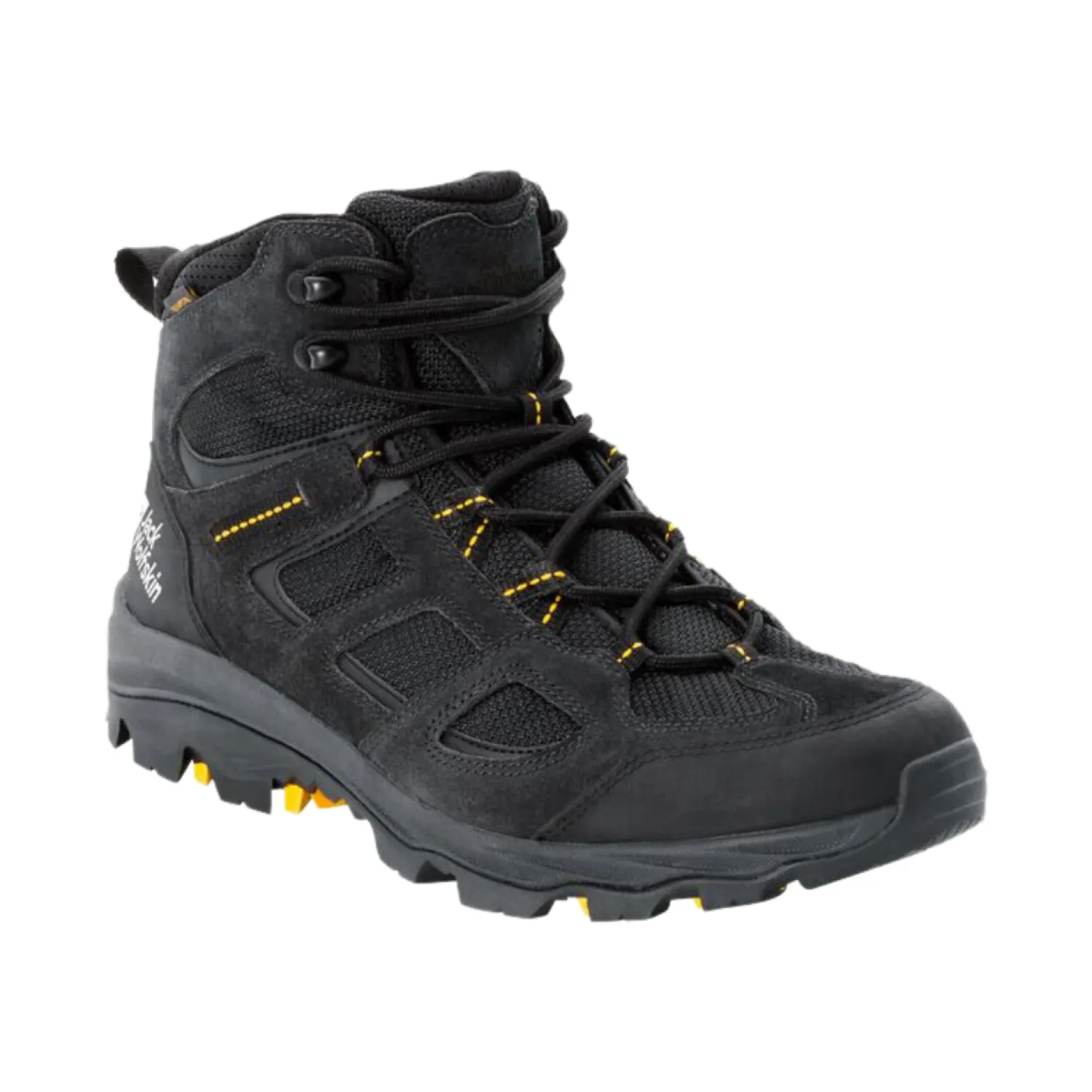 Best Jack Wolfskin Vandrestøvler Til Herre - Vojo 3 Texapore Mid M - Sort