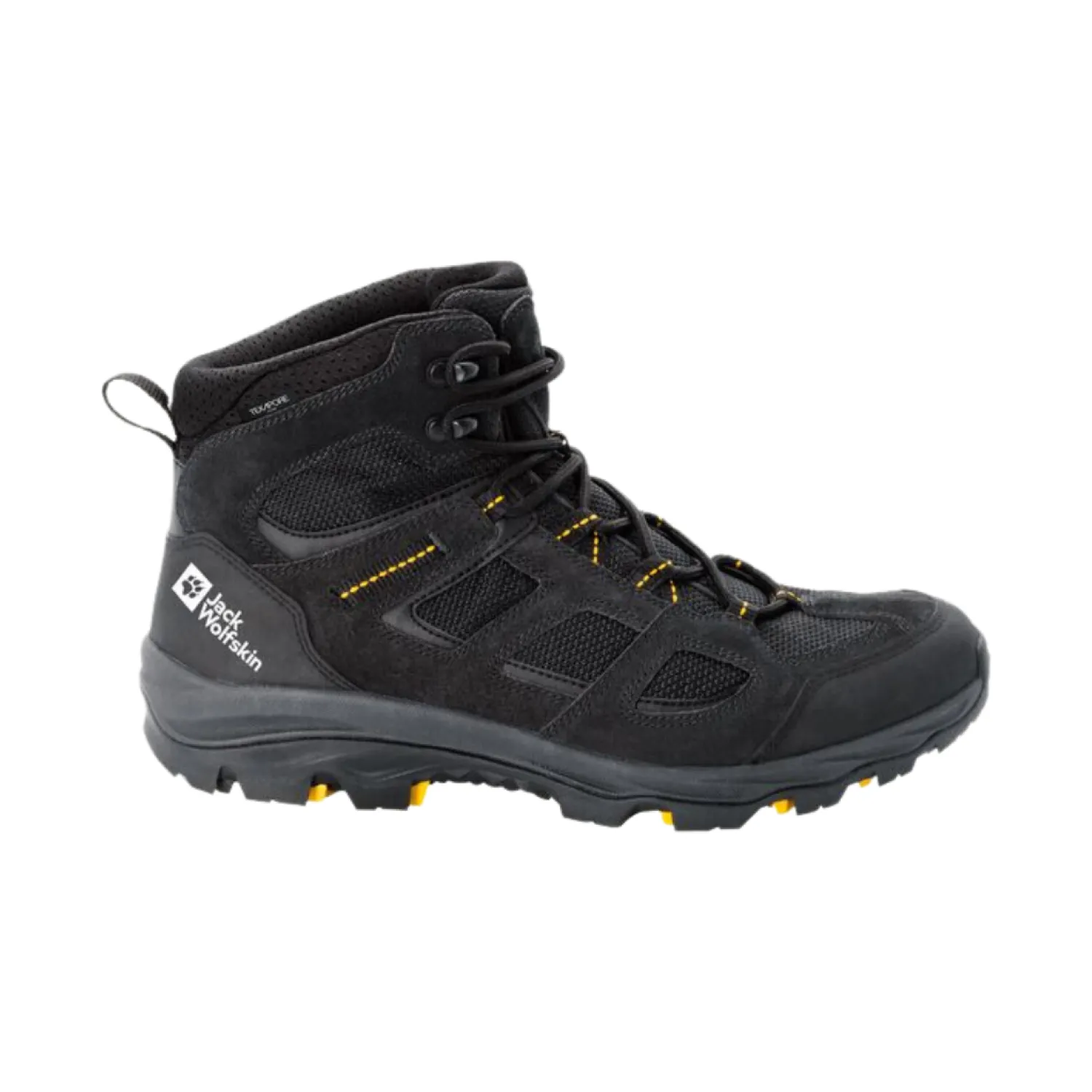 Best Jack Wolfskin Vandrestøvler Til Herre - Vojo 3 Texapore Mid M - Sort